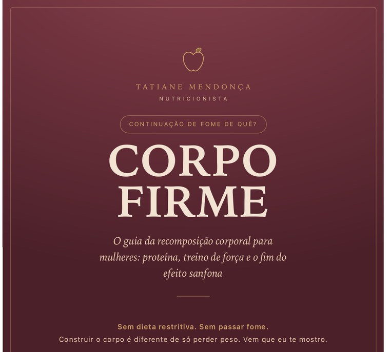 Capa do ebook Corpo Firme